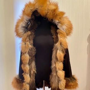 Genuine Fox Fur Parka